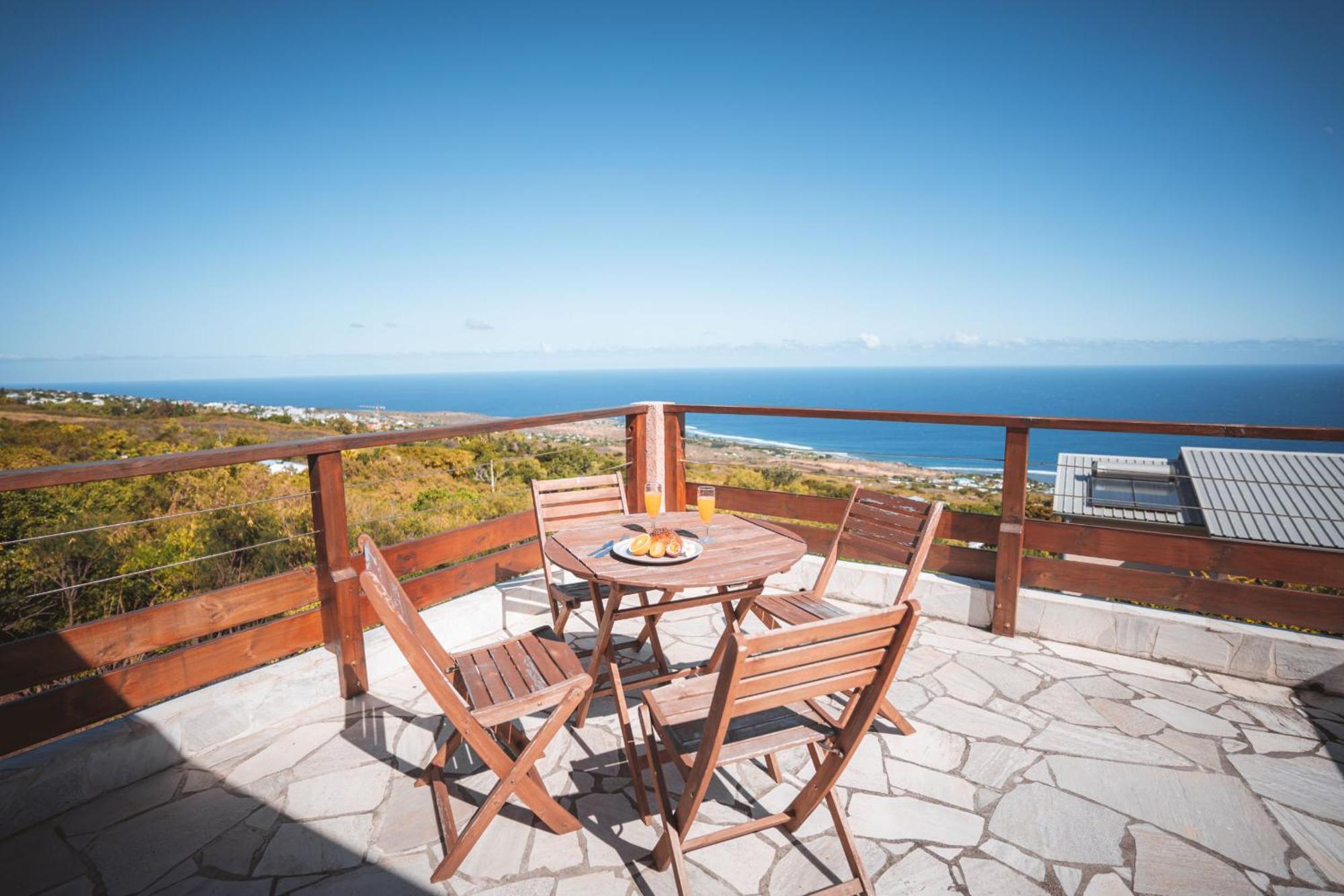 Villa Sunset St Leu, Avec Sa Vue Plongeante Sur La Mer Saint-Leu Buitenkant foto